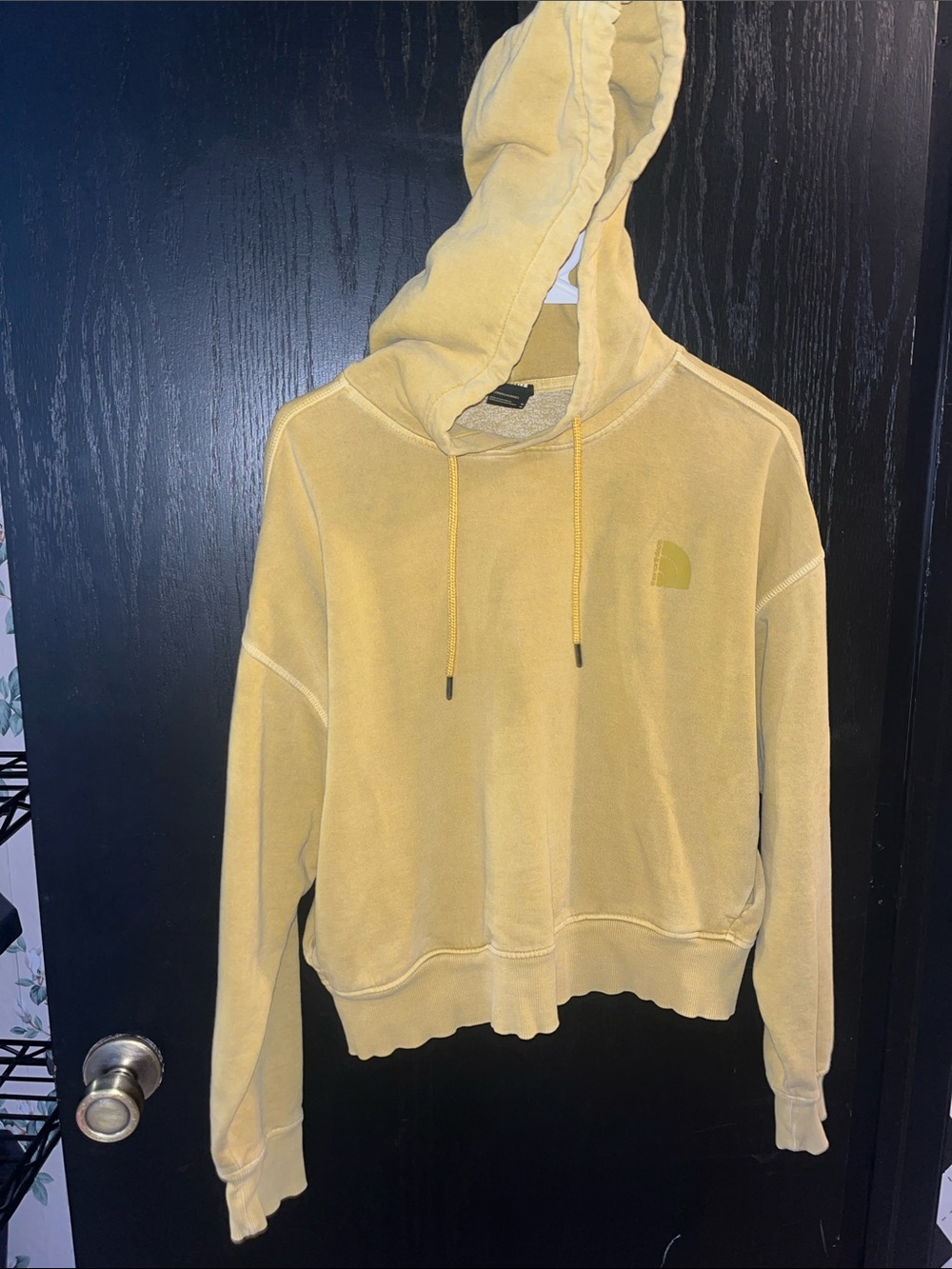 The North Face mustard Pullover Hoodie